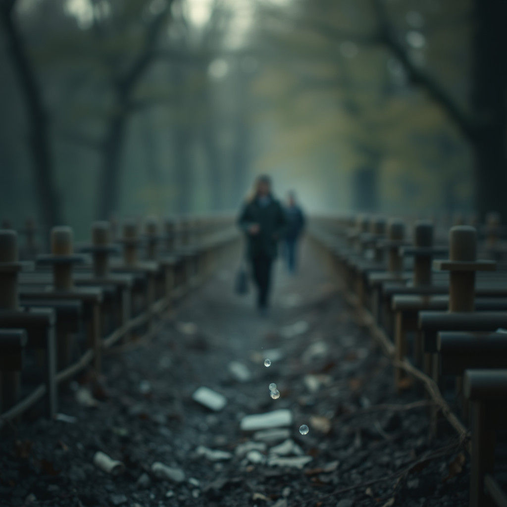 Echoes of War: A Photographic Study in Remembrance