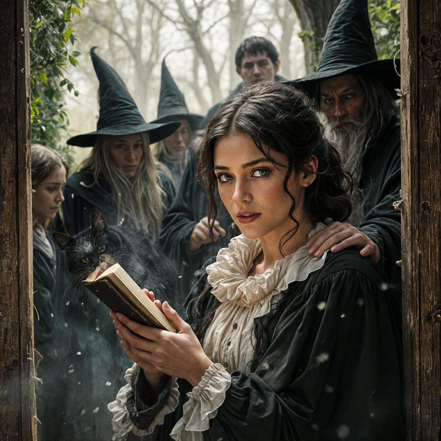 Salem Witch Trials: Mob Accuses Woman of Witchcraft