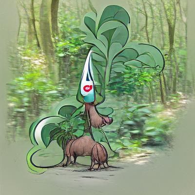 Nuzleaf in Overgrown Forest