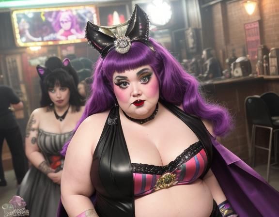 Monster High Dolls in Hong Kong Alley at 4am