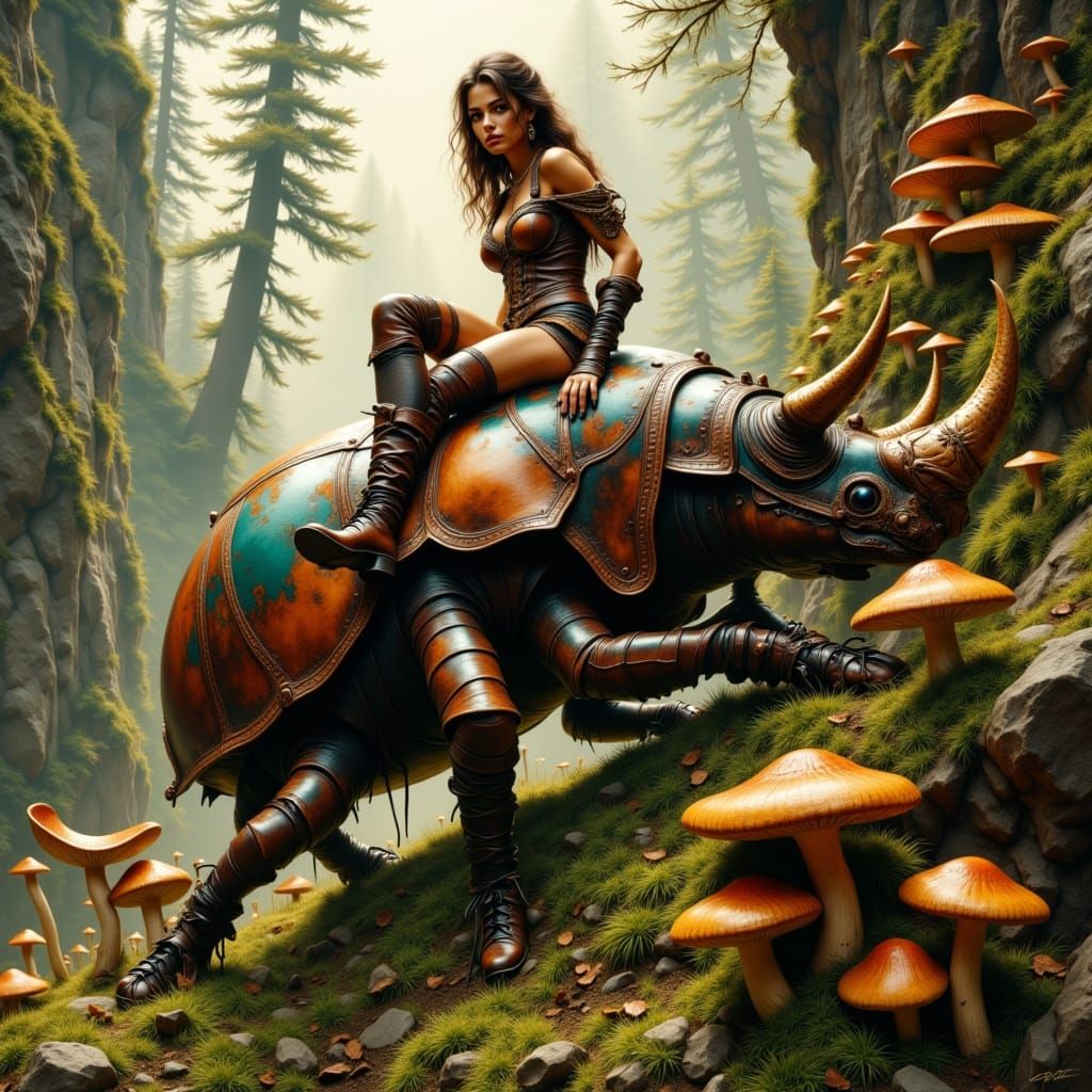 The beauty and the beetle