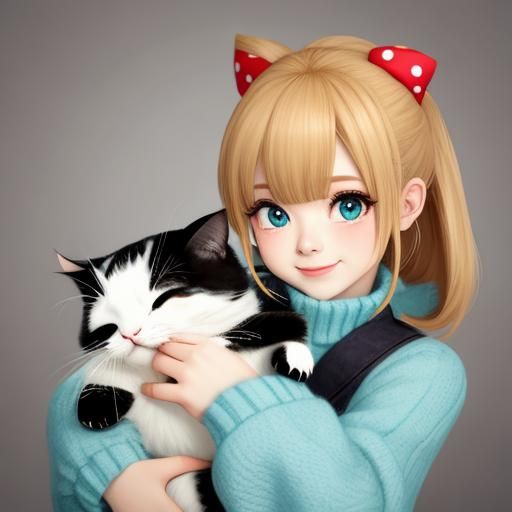 Overwhelmingly Cute AI Image