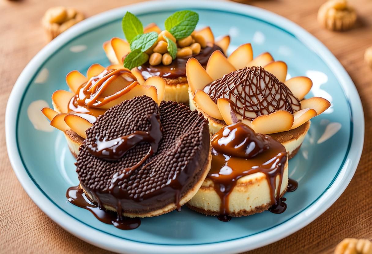 Peanut Butter Caramel Mini Cheesecakes: Delicious Dessert