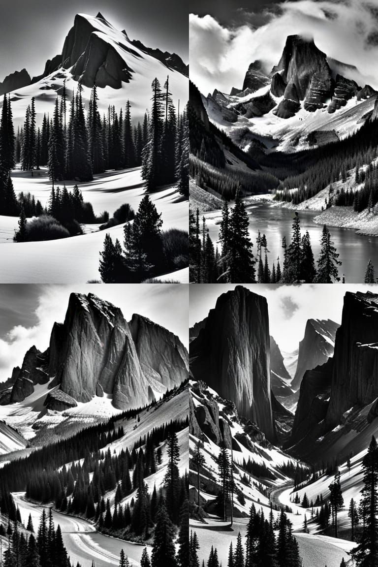 Monochrome Landscape Photography