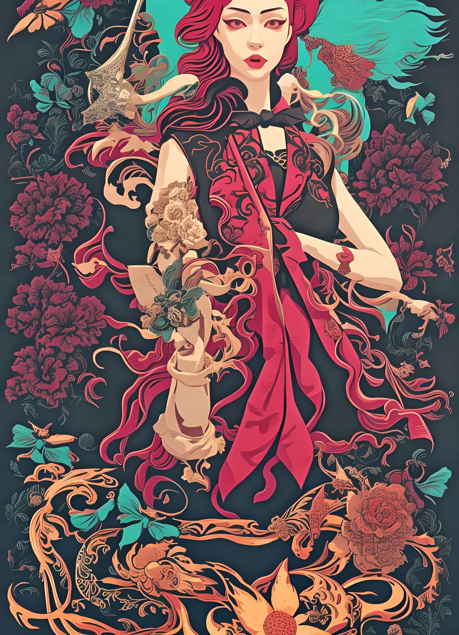 Elegant Explosion of Punk Rock Magic