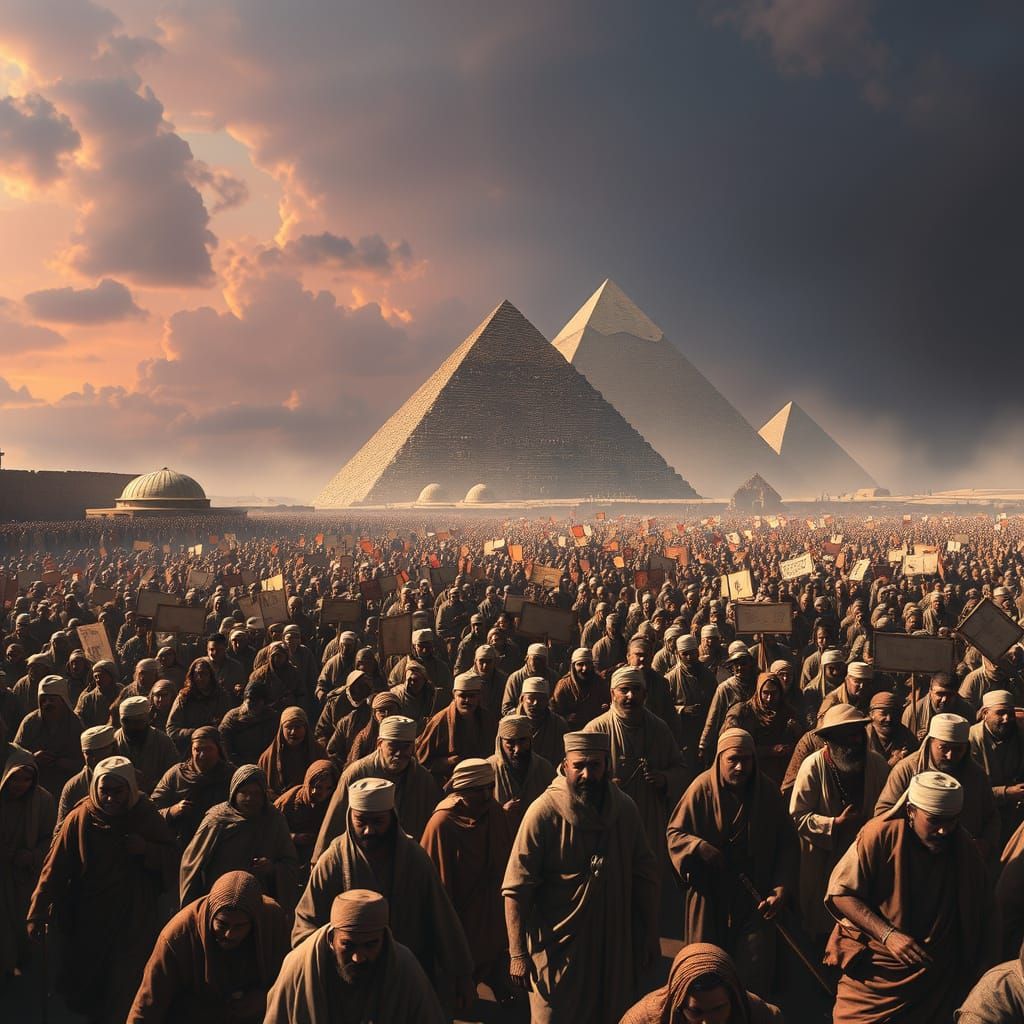 Mass Exodus of 600,000 Jews from Ancient Egypt