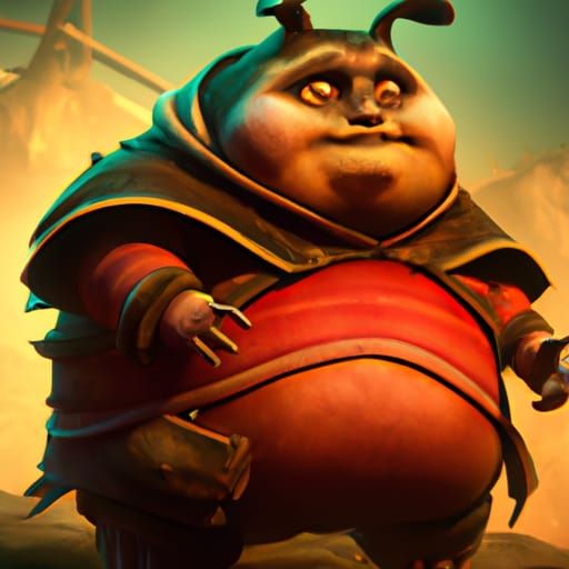 Detailed Matte Painting of a Boy