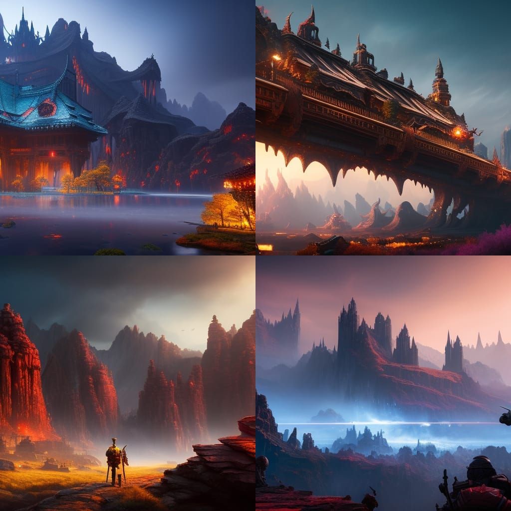 Fantastical Matte Painting: Under the Weather