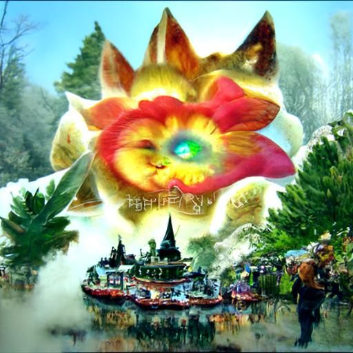 China Cat Sunflower LSD Trip: Ethereal Fantasy