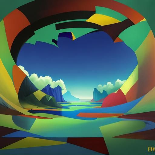 Simple Mountain Illustration
