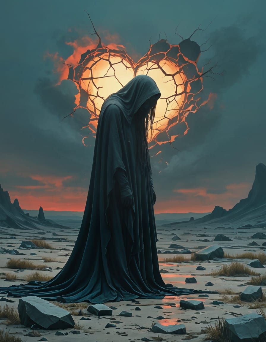 Detailed Matte Painting with Deep Color in 8k