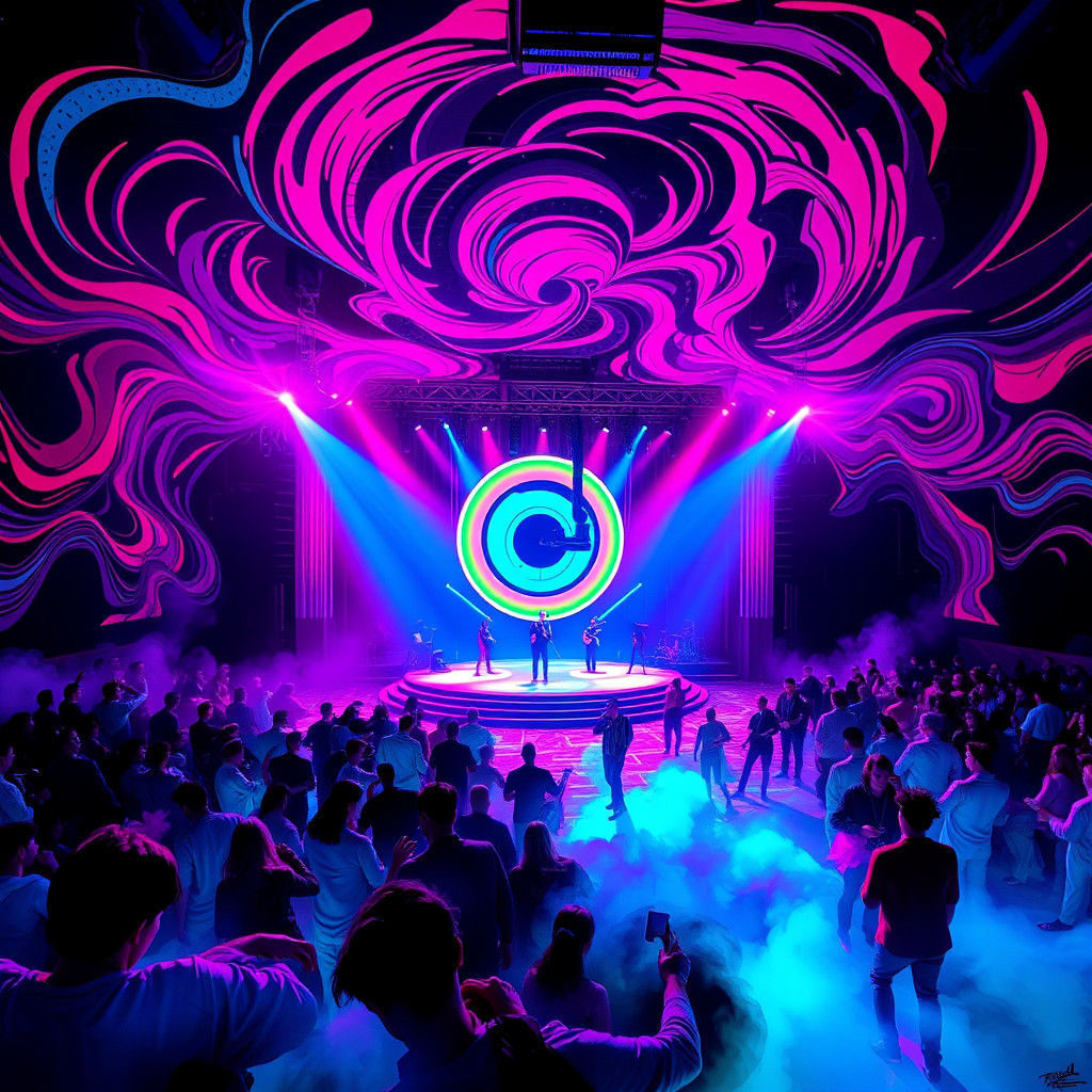 Electric 80s New Wave Concert Inspired by The Cure