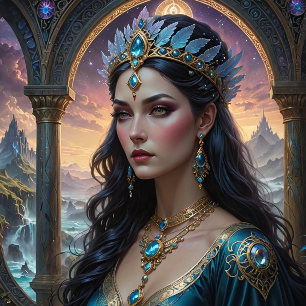 Atlantean high priestess
