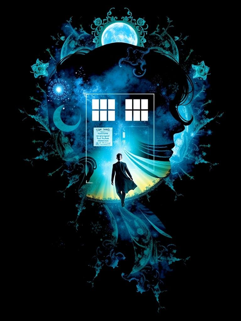 Clara Oswald Double Exposure: TARDIS Dream Universe