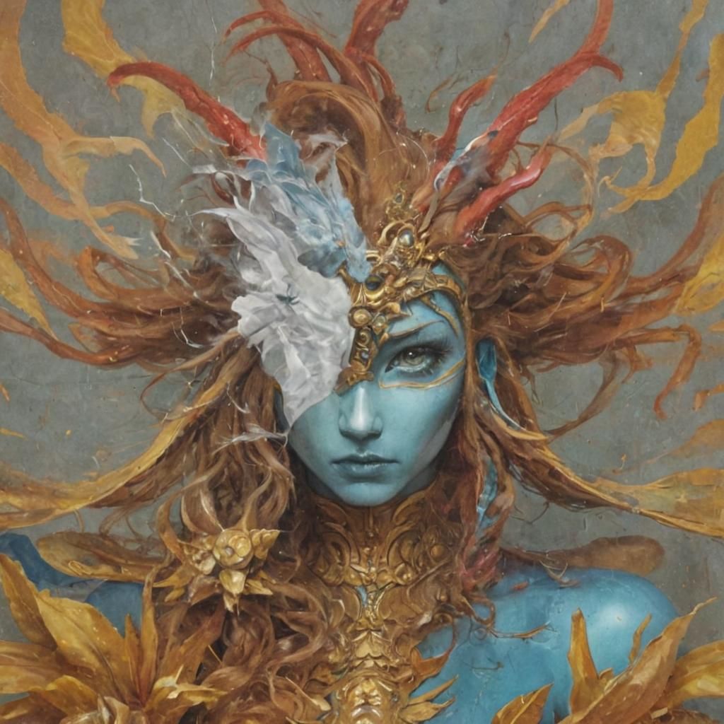 Abstract Masterpiece Generated by AI