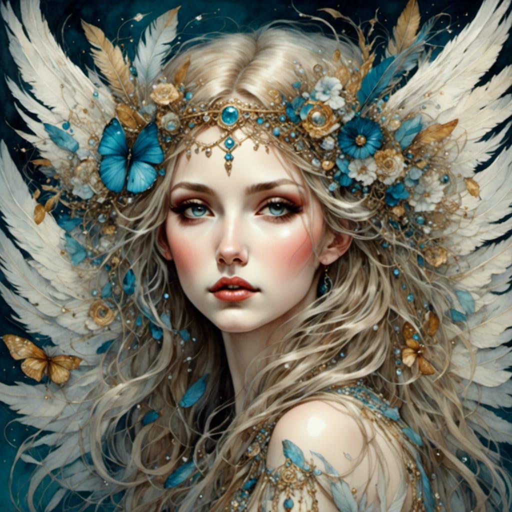 Dreaming of Angels: A Celestial Portrait