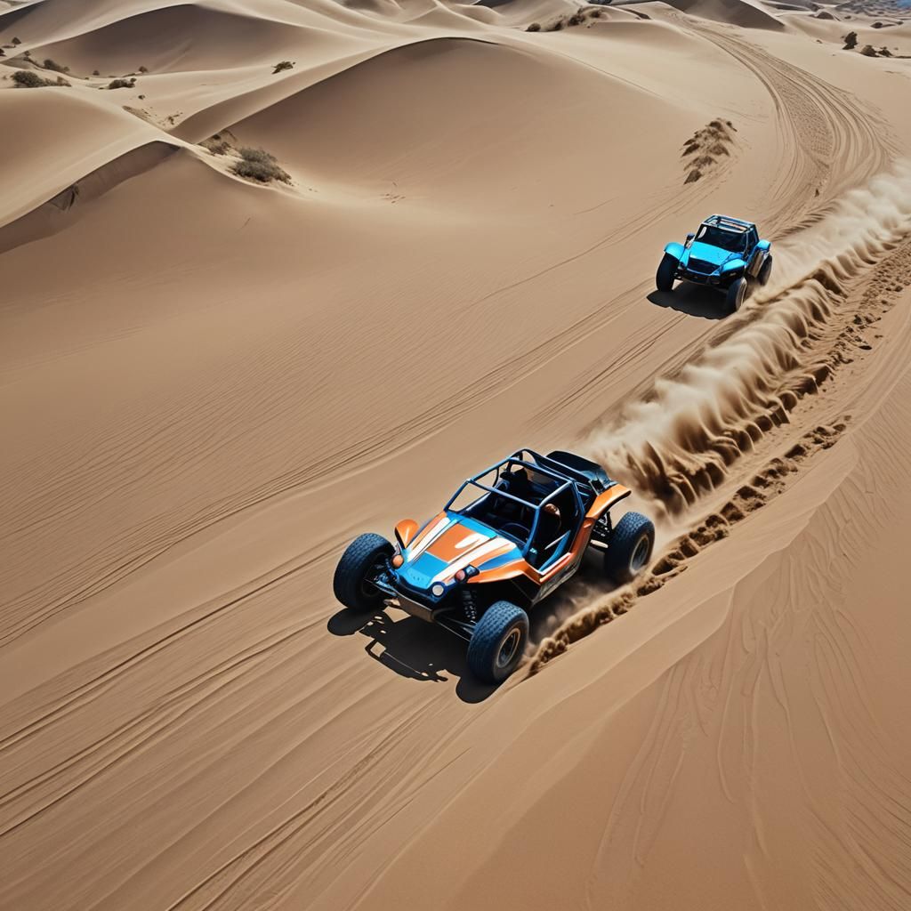 Dune Buggy Concept Art in Unreal Engine