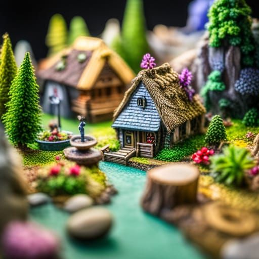 Miniature Wonderland Scene