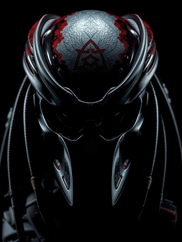 The Predator Movie Poster Close-Up in 8K