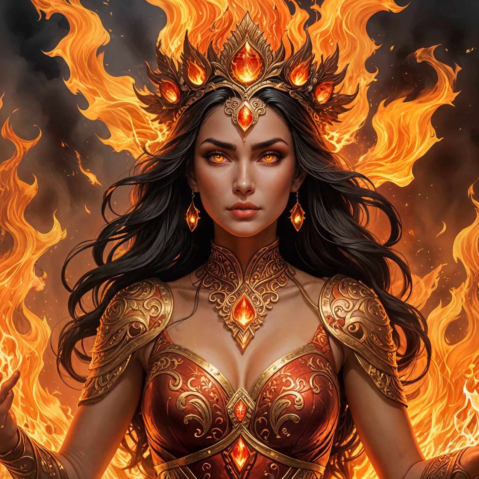 Fire goddess