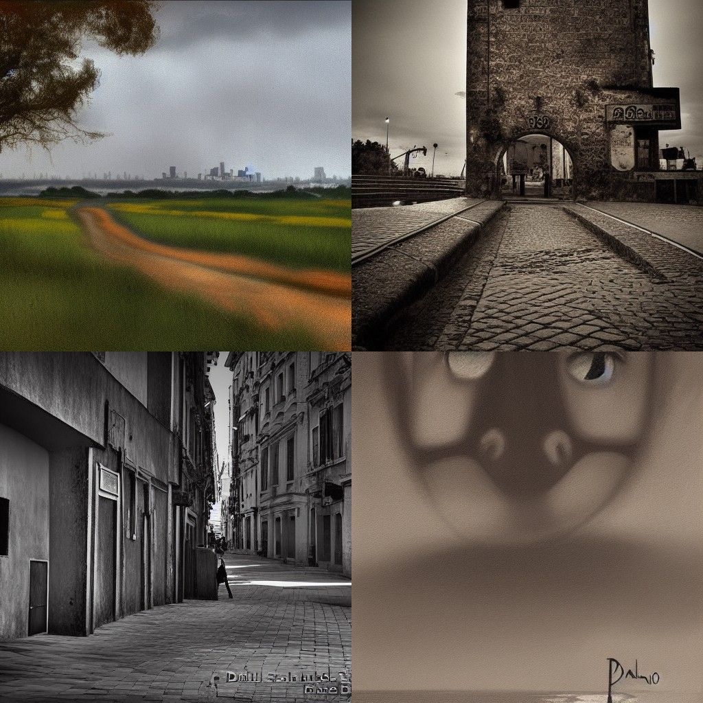 Abstract Composition in Danilo Martinis Style