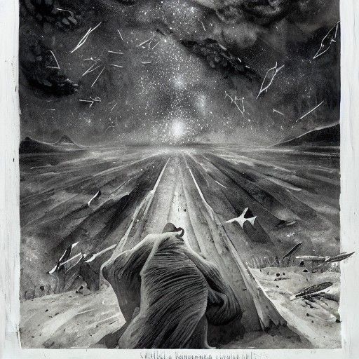 "Under freezing skies a million creatures contend in freedom."