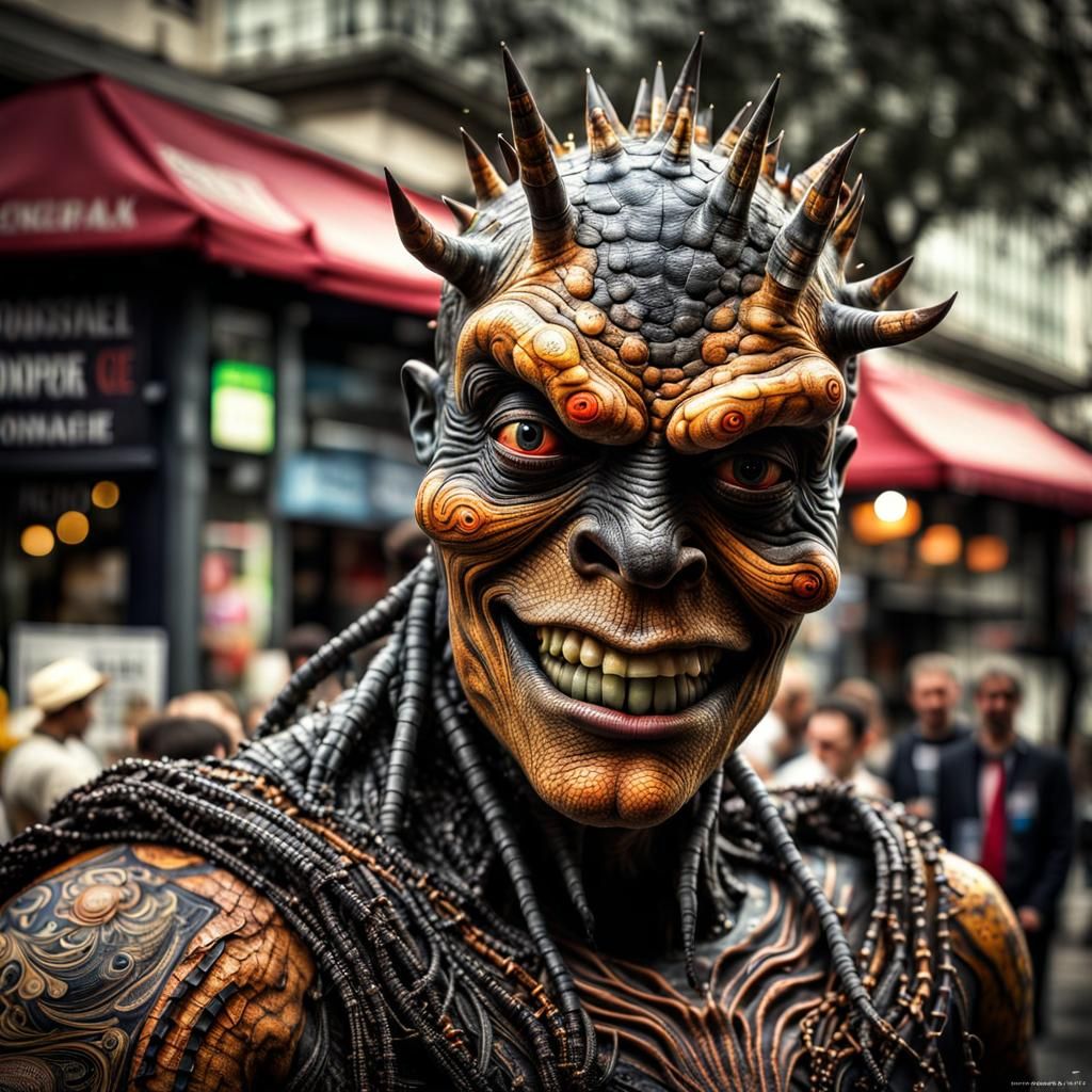 Photorealistic Aliens: Beautiful, Strange, and Complex