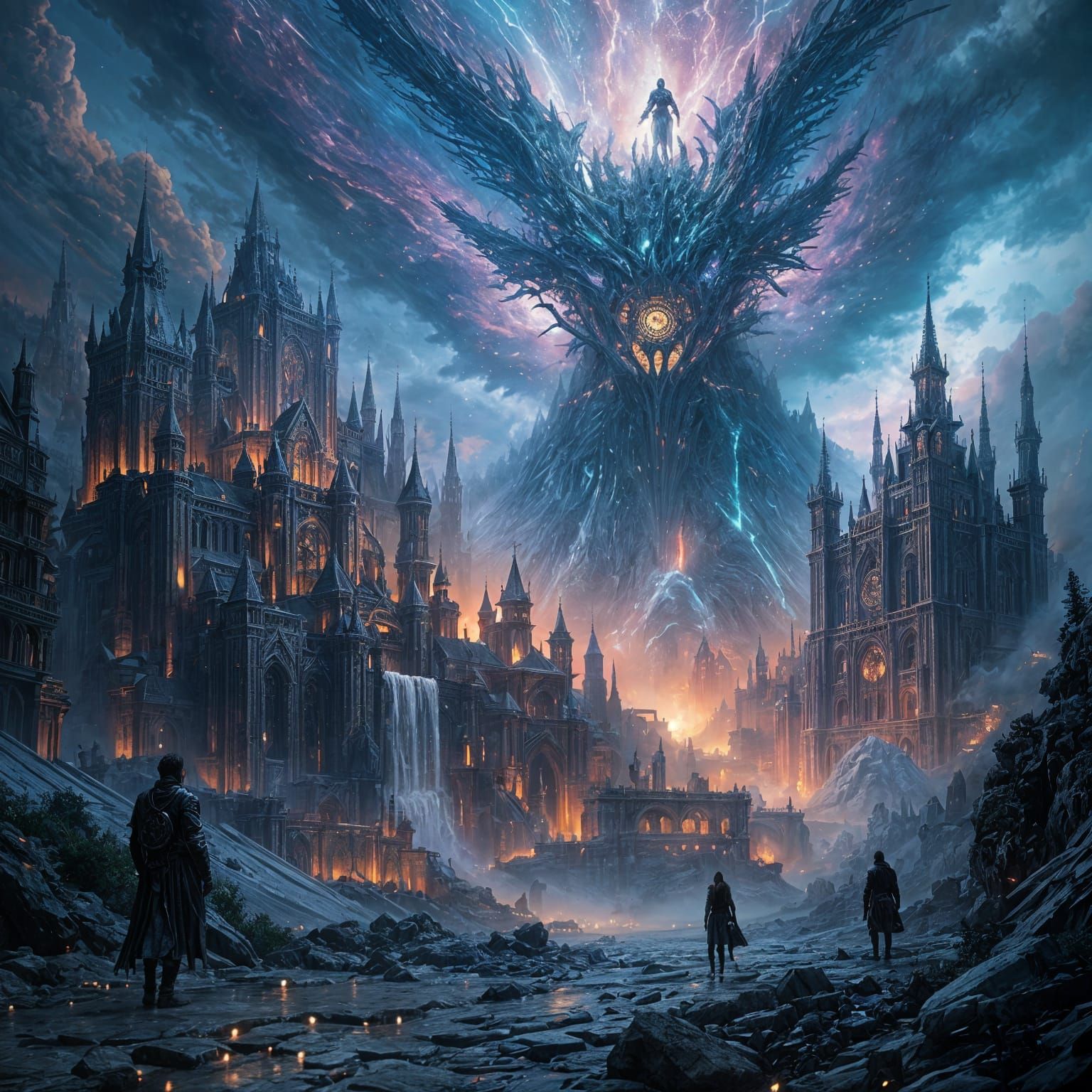 Dark Fantasy 4th Dimension Concept Art