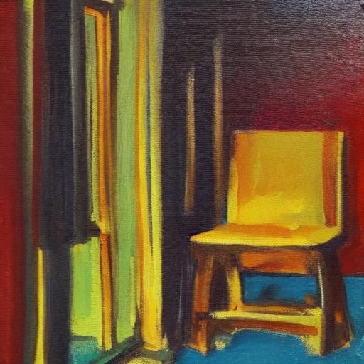 Gym Class: An Ashcan School-Style Oil Painting