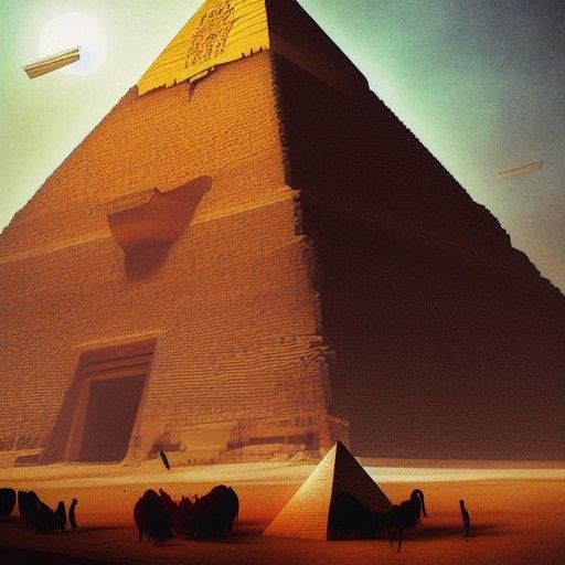 Sinister Occult Ritual Inside Egyptian Pyramid
