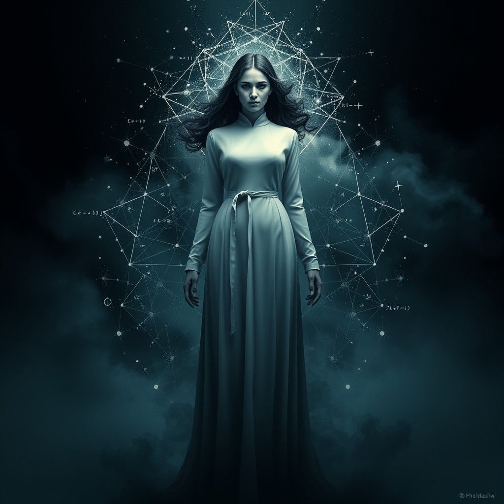 Minimalist Cover Art for Scientific Report on Motherhood