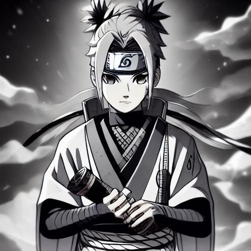 fanart shinobi from the anime Naruto  shippuden