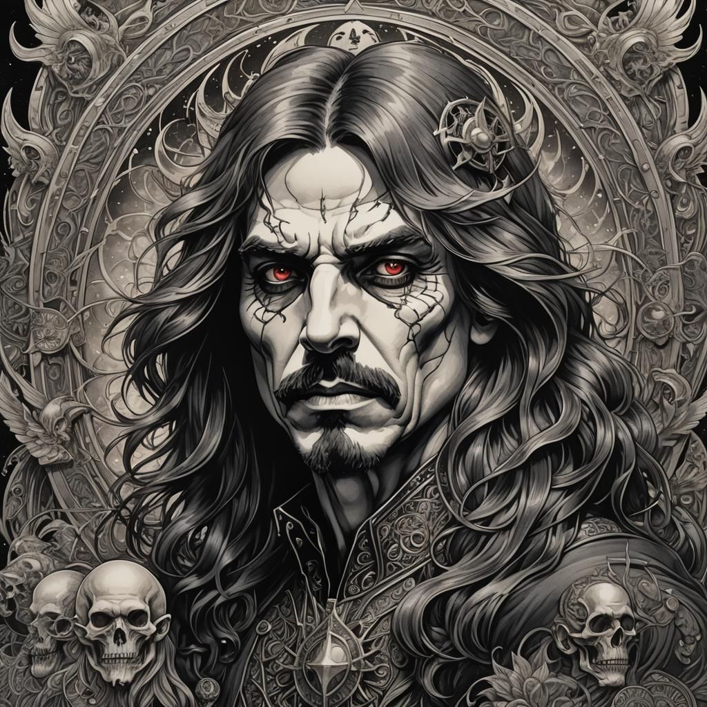 Black Sabbath War Pigs Dark Fantasy Portrait