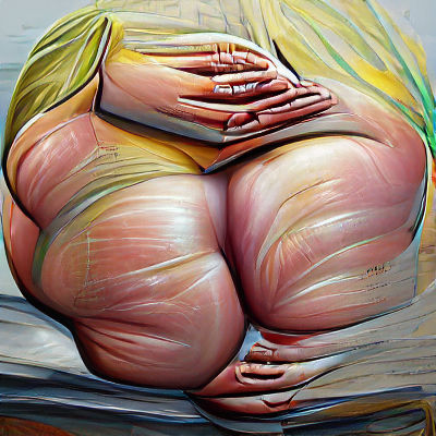 Abstract Hyperrealistic Image