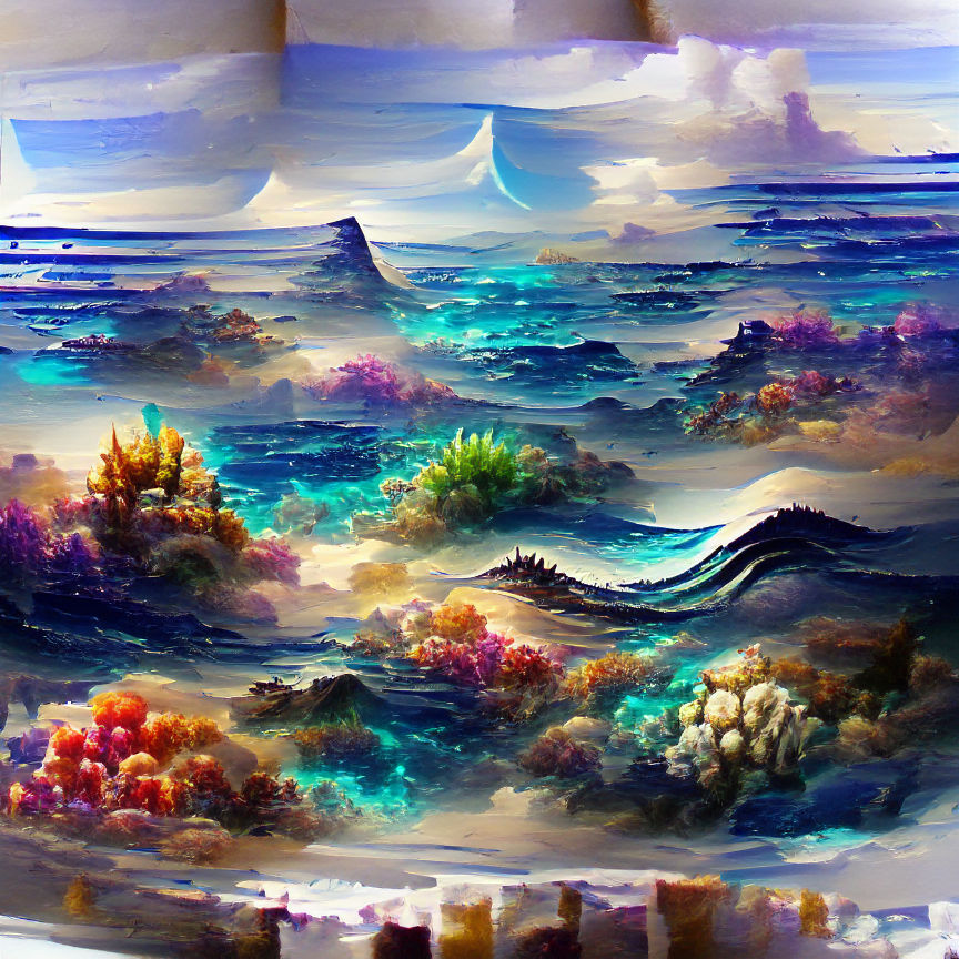 Calm Ocean Landscape
