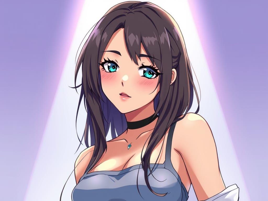 Anime Portrait of a Pop Star