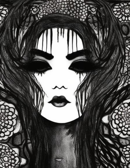 Dark Memories Painted Black as Night