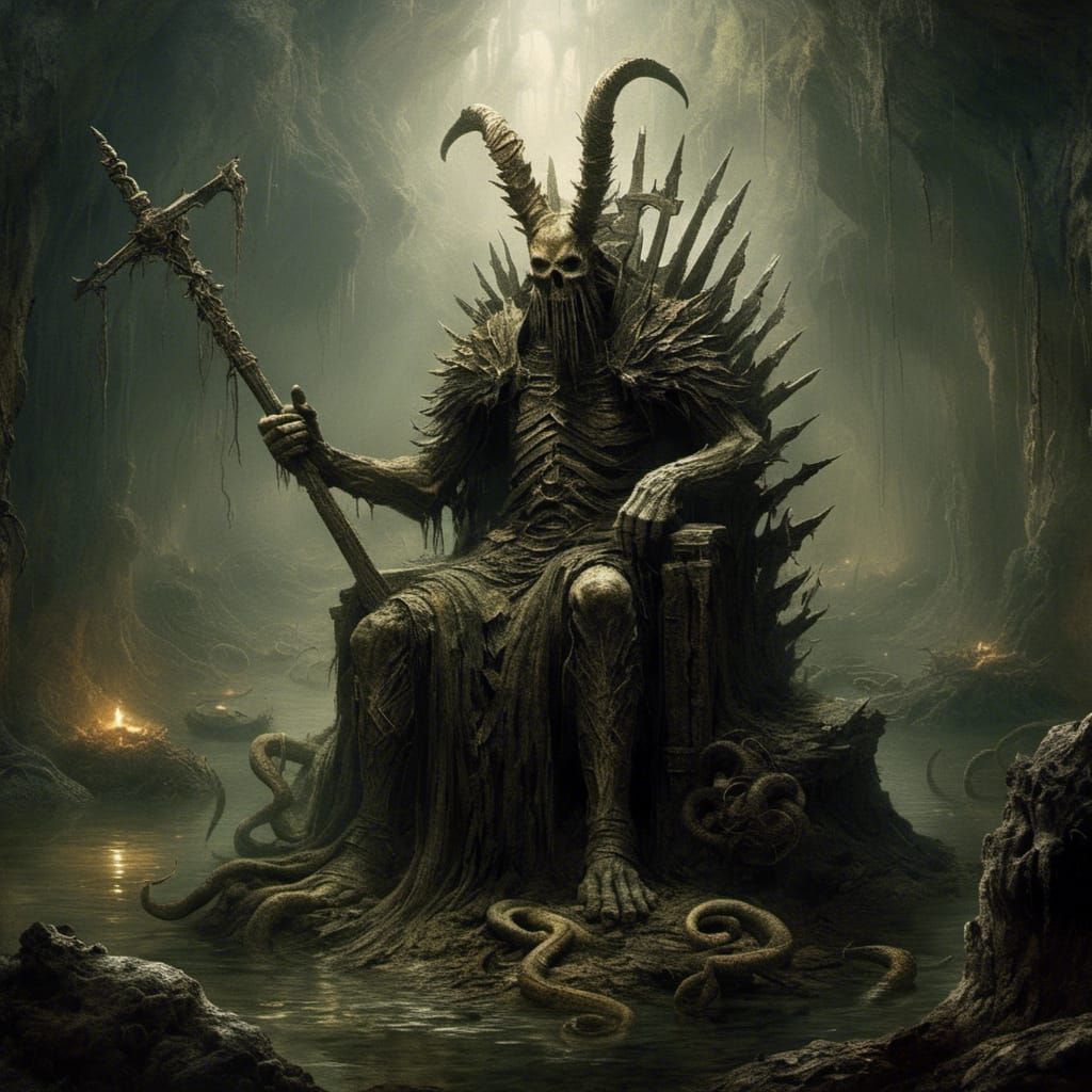 Distorted Abstract: Whispers from the Abyss