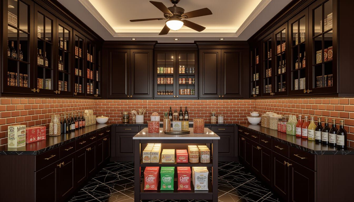 Victorian Storage Room with Assorted Goods