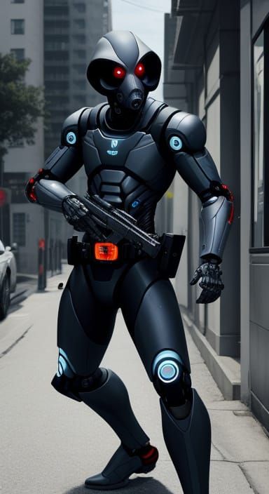 Robot Commits Robbery