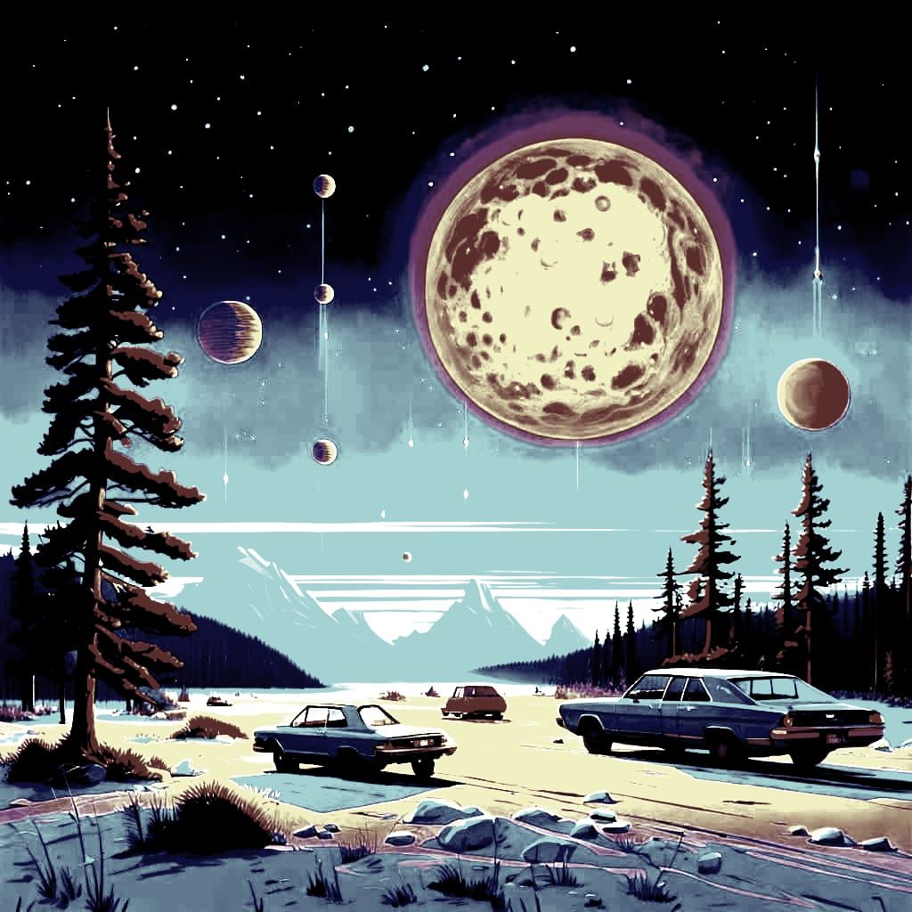 Actual,  precise  Perfect realism, A MAJESTIC GRANDDURE, BRILLIANT  COLORS visual of the solar system on January 29, 202...