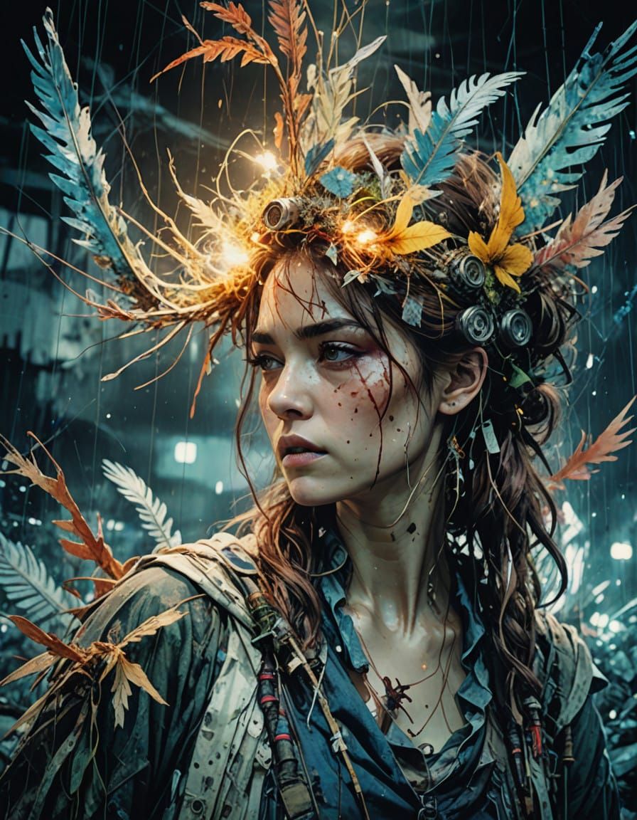 Epic Cinematic Masterpiece in Film Noir Style as 35mm Live-A...