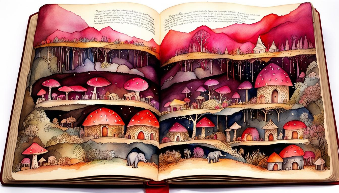 Underground Magical Fairy Village