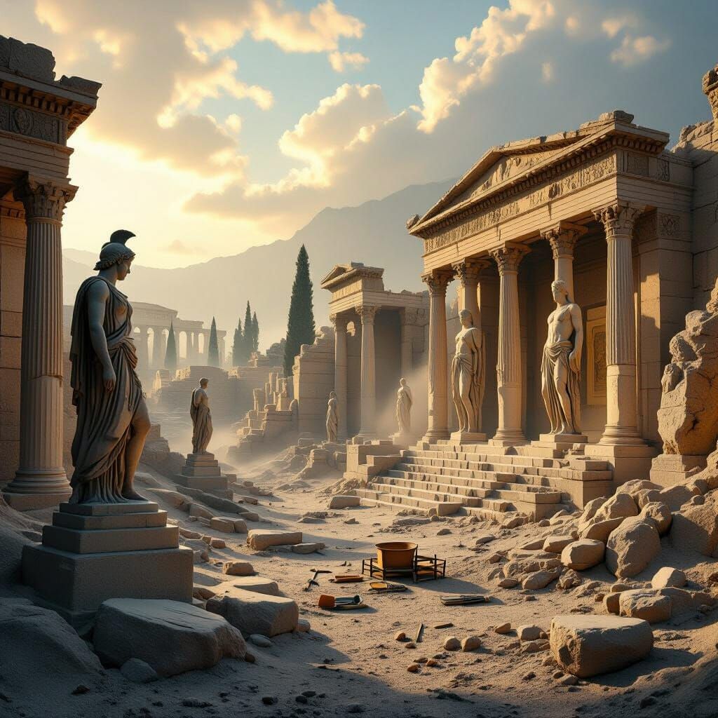 Lost City Unearthed: Epic Troy-Inspired Archaeological Disco...