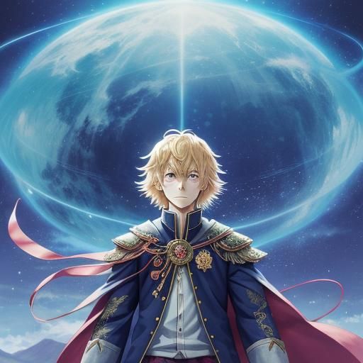 Anime Style Magic and Miracles Illustration
