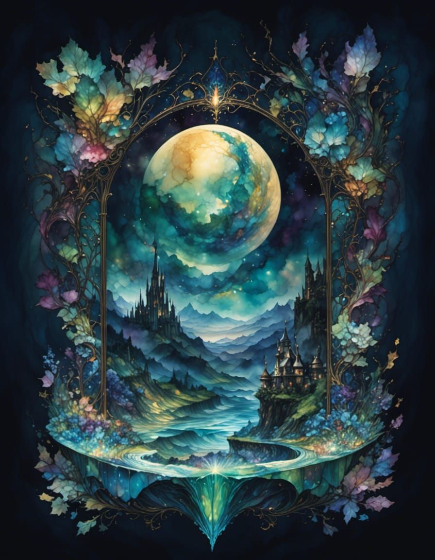 Jack and the Beanstalk: Surrealist Fantasy Journey