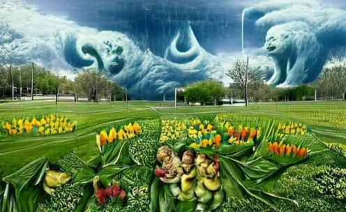 Joyful Mother Nature AI Creation