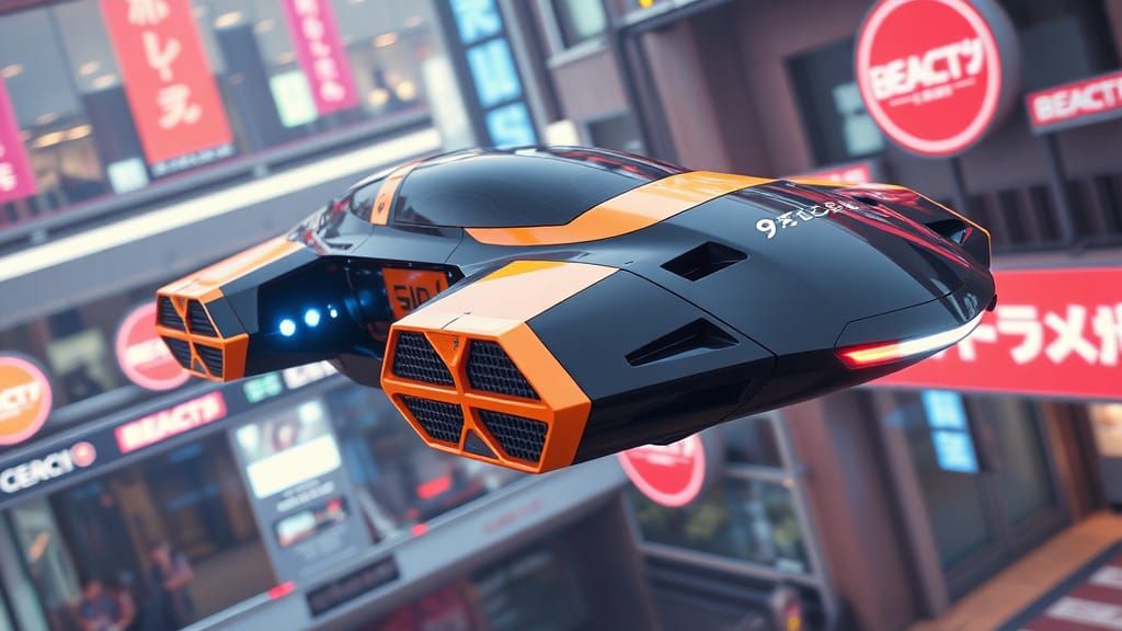 cyber tech sport hover-speeder