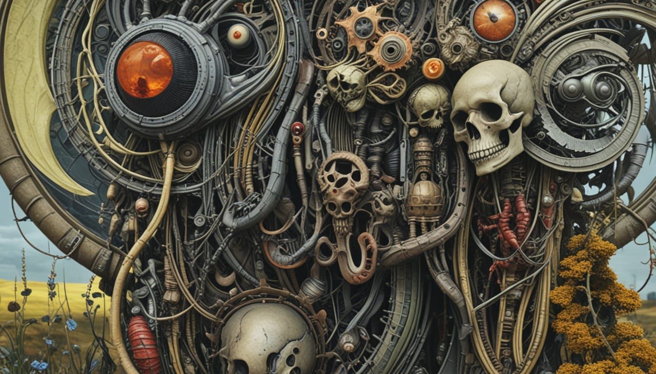 Surrealistic Masterpiece: A Self-Aware Machine Emerges from ...