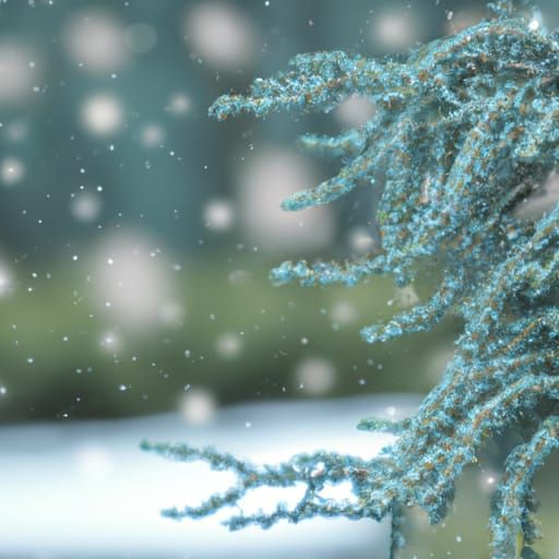 Winter in Space: Professional Photography with Bokeh